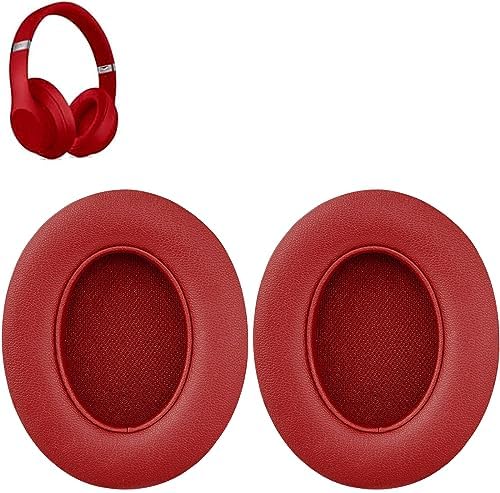 Transform Your Beats: Premium Pink Memory Foam Earpads for Studio 2 & 3 Headphones – Luxurious Soft Protein Leather Replacement Cushions for Ultimate Comfort and Noise Isolation – Perfect for Wired & Wireless Listening