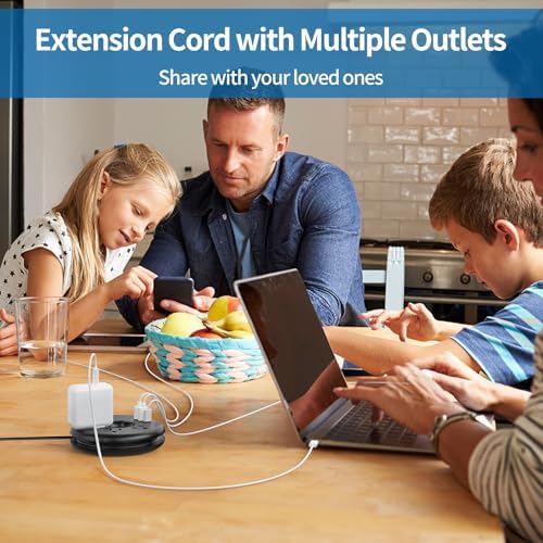 Compact Travel Power Strip – NTONPOWER 3 Outlets & 3 USB Ports (1 USB-C) for Effortless Charging on Cruises, Hotels & Home – 3 ft Short Extension Cord, Lightweight & Cruise Approved for Seamless Device Connectivity – Essential Travel Accessory for Adventurers & Tech Enthusiasts