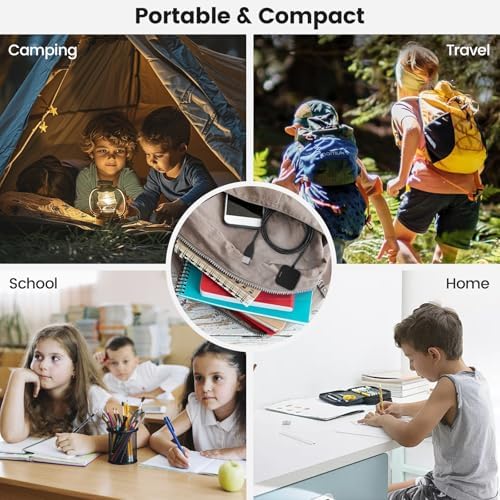 Magnetic USB Fast Charger for Sync UP Kids Watch 2 – 3.18 FT Portable Charging Cable for Seamless Power Supply, Designed for Active Children, Ensures Reliable Connectivity for Busy Lifestyles, Essential Smartwatch Accessory for On-the-Go Parents