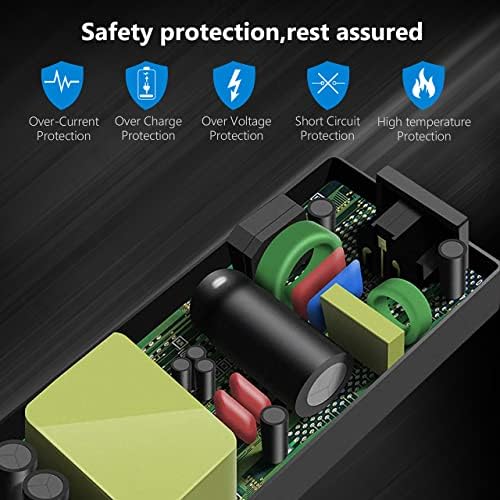 High-Speed 65 W & 45 W USB-C Laptop Charger for Dell Latitude, XPS, and Chromebook – Universal Compatibility & Safety Features – Fast Charging Power Adapter for 7420, 5520, 5430, 7330, and More – Reliable Performance with Worldwide Input – Includes Power Cord & User Manual – Kaqiar 12-Month Warranty & 30-Day Money-Back Guarantee