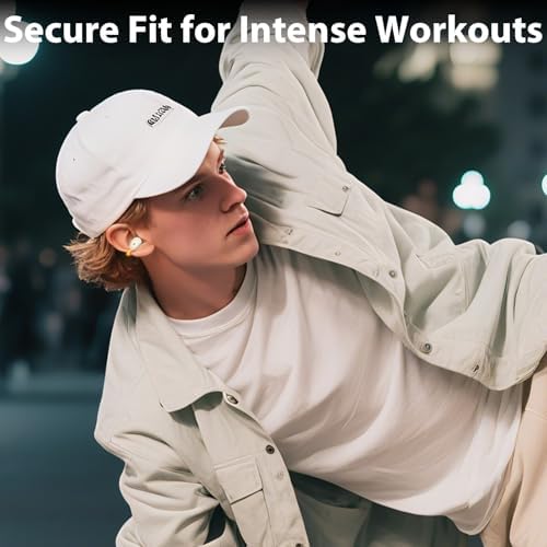 Ultra-Lightweight Bluetooth Earbuds: Open Clip-On Design for Active Lifestyles – Ergonomic Fit with Superior Sound Quality and Ambient Awareness – Ideal for Sports, Workouts, and Daily Commuting – Seamless Compatibility with i Phone, i OS, and Android Devices – Perfect for Effortless Hands-Free Calls and Voice Control