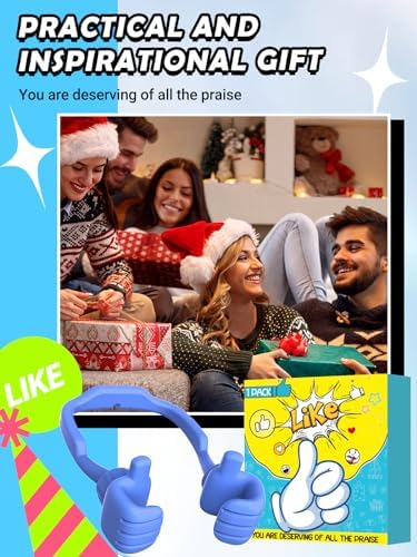 Cell Phone Stand Thumbs Up Lazy Phone Stand – Phone Holder 2025 College Graduation Gifts for Her Him Cellphone iPhone Stand for Desk Birthday Gifts for Teens Girls Boys Adults Women Men Wife – Enhanced Compatibility and Speed