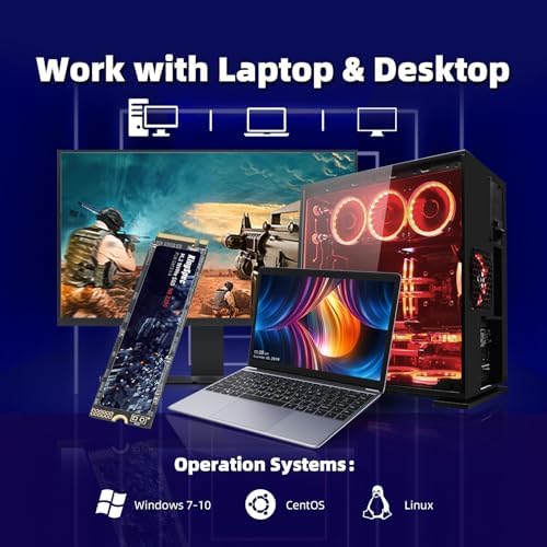 Revitalize Your Computing Experience with King Spec 256 GB M.2 NVMe SSD – Blazing Fast Speeds Up to 2400 MB/s, High-Performance Internal Solid State Drive for Desktops and Laptops, Enhanced 3 D NAND Technology for Reliability and Efficiency