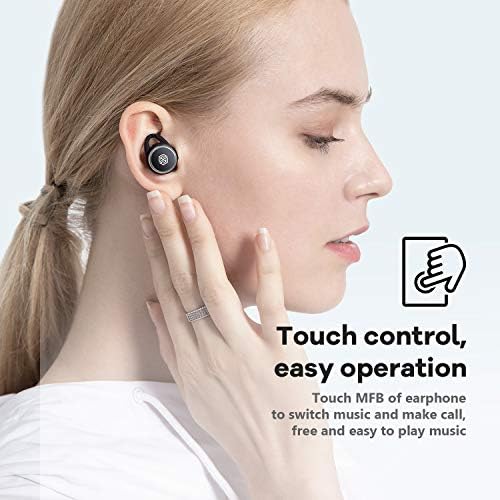 Nillkin TW004 Gray Wireless Earbuds – Premium Sound Performance with Quick Charge Technology for Audiophiles and Everyday Users, Comfortable Ergonomic Design and Universal Device Compatibility for Ultimate Listening Pleasure