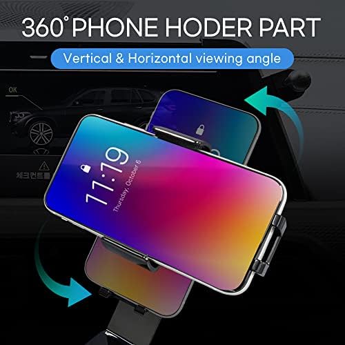 Custom-Fit FICS Car Phone Holder for BMW X5 (G05) & X6 (G06) – Premium Dash Mount for Navigation Stability, Seamless Integration & Enhanced Driving Safety – Perfect for Hands-Free Use and Improved Road Visibility