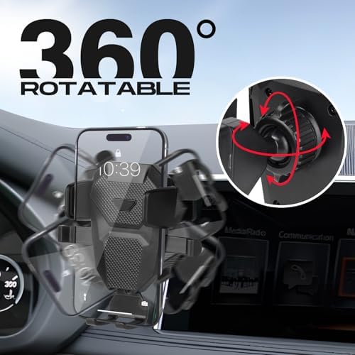 BMW X1 X2 X5 X6 Car Phone Holder – Adjustable Ultra-Stable Mount for 10.2-Inch Screens, Hands-Free Smartphone Stand for All Devices, Effortless Installation & Enhanced Driving Safety