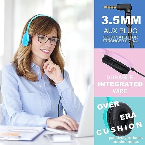 Classroom-Ready 10 Pack Kids Headphones – Ultra-Comfortable & Robust Earbuds for Students, Toddlers, and Teens – Superior Sound Quality & Multi-Device Compatibility – Perfect Headphone Set for Enriching Educational Engagement