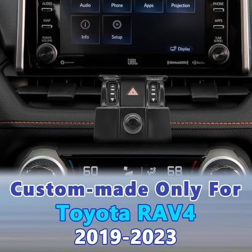COMETURE Toyota Corolla Phone Holder Mount (2020-2023) – 360° Rotating Smartphone Cradle for i Phone & Android – Stylish Auto Interior Accessory for Hands-Free Navigation and Enhanced Device Safety