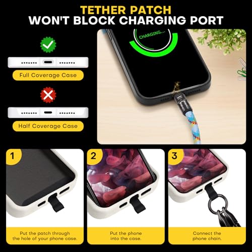 Ultimate 240 W USB C to C Cable with Wrist Strap Lanyard – 5 A Fast Charging & 480 Mbps Data Transfer for Type-C Devices – Durable Braided Design, 4 FT Length for Flexibility and Portability