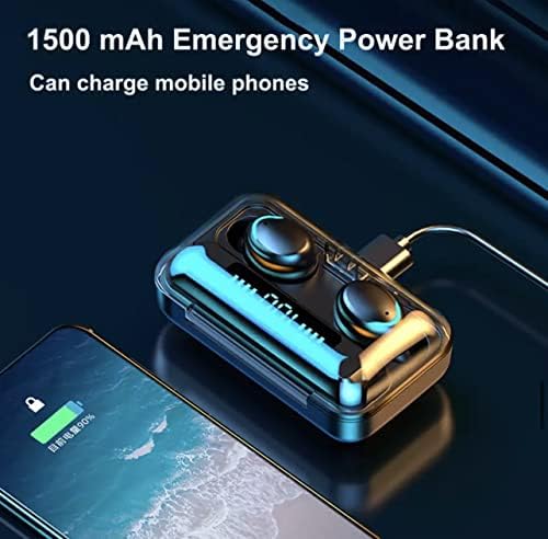 Advanced Wireless Bluetooth Earbuds with Superior Noise Cancellation – Waterproof, Touch Control, and Prolonged Battery Life for Ultimate Audio Experience on-the-Go