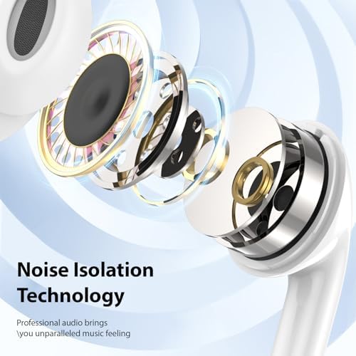 Premium USB C Earbuds for i Phone & i Pad – Superior Hi-Fi Stereo Headphones with Advanced Noise Isolation, Integrated Microphone, and Effortless Volume Control – Ideal for Audiophiles and Creative Professionals – Lightweight Ergonomic Design for Ultimate Comfort and Seamless Device Compatibility