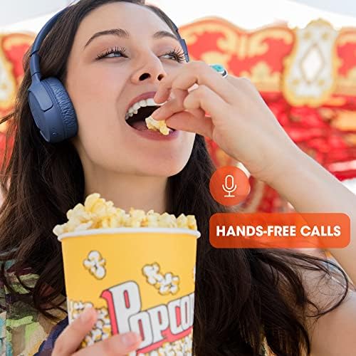 JBL Tune 510 BT Wireless On-Ear Headphones – Unrivaled 40-Hour Battery Life, Ultra-Light Comfort for All-Day Use, Integrated Microphone for Seamless Calls, Portable Foldable Design, Versatile Compatibility with Android & i OS Devices – Ideal for Audiophiles and Busy Professionals Seeking Superior Sound Quality