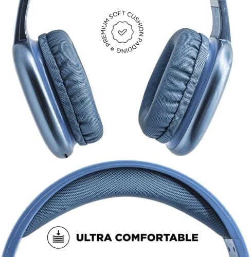 i Joy Ultra Wireless Bluetooth Headphones – Premium Noise-Canceling Over-Ear Comfort with 10-Hour Playtime, Integrated Mic, SD Card Slot, and Wired Backup – Stylish Green Design for Exceptional Audio Clarity and Immersive Listening Experience