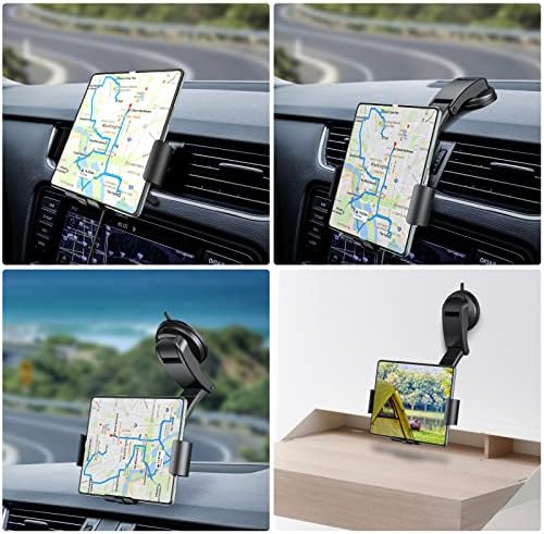15 W Dual Coil Fast Wireless Car Charger for Samsung Galaxy Z Fold Series – Smart Qi Car Mount for Air Vent & Dashboard with Enhanced Charging Efficiency and Safety Features