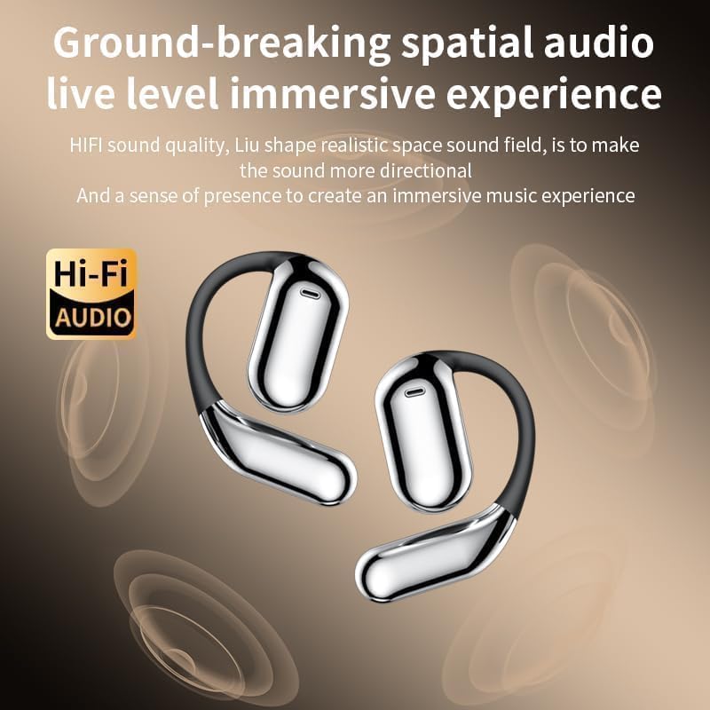 Transform Your Communication: Multilingual Bluetooth Earbuds with AI-Powered Real-Time Translation – Effortless 144 Language Support, Subscription-Free Use, Extended Battery Life for Global Travelers and Professionals, Ergonomically Designed for Comfort and Versatility in Conversations