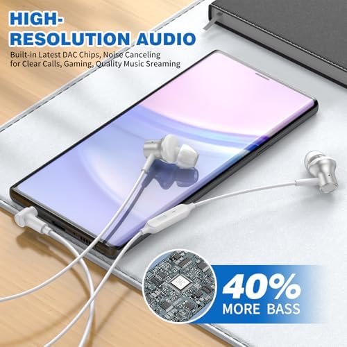 Discover Ultimate Audio Precision with ASKUBSKU Noise-Isolating Wired Earbuds – The Essential Hi-Fi Companion for Chromebook and Laptop Users. Tailored for both audiophiles and everyday listeners, these ultra-lightweight earbuds boast a universal 3.5 mm audio jack, ensuring flawless connectivity across all your devices. Experience an unparalleled auditory journey with cutting-edge noise isolation technology, making them the perfect choice for focused study sessions, professional calls, or exhilarating gaming marathons. Featuring an integrated microphone and convenient mute function, crystal-clear communication is guaranteed for students and remote workers alike. Designed with an ergonomic shape, these earbuds provide all-day comfort, preventing weariness during extended listening periods. The sleek grey finish not only enhances durability but also adds a modern flair to your tech ensemble. Elevate your sound experience with ASKUBSKU – your trusted partner for premium audio performance wherever you go.