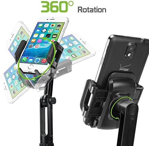 Universal Tablet Car Holder Mount – Cellet Premium Cup Holder Cradle with 360-Degree Rotation for i Pad, Samsung Galaxy, Amazon Fire, and Microsoft Surface – Effortless Installation, Optimal Stability, and Enhanced Viewing Experience While Driving