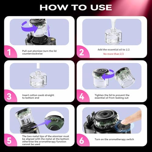 Revolutionary 5-in-1 Retractable Car Charger with Aromatherapy and Starlight Projection – 69 W Fast USB-C Charger for i Phone 16/15/14/13/12 and Android Devices, Dual Charging Ports, Stress-Relieving Air Freshener, and Tangle-Free Design for Enhanced Driving Comfort
