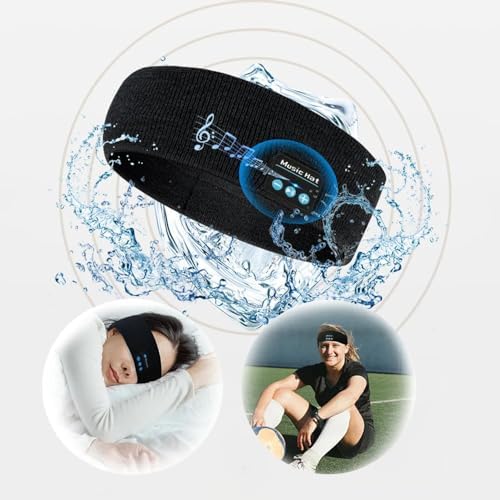 Wireless Bluetooth Sleep Headband Headphones – Ultra-Thin HD Speakers for Comfort and Quality Sleep, Perfect for Meditation, Travel, and Active Lifestyles – Enhance Your Sleep and Focus with Premium Sound