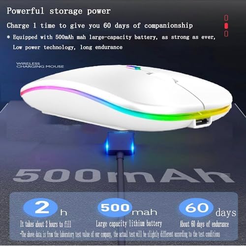 Seamless Productivity with 3 Pack Rosy Glow Red Wireless Bluetooth Mouse – Rechargeable, Silent, and Slim Dual Mode Mice for Laptop, Desktop, i Pad, and Mac – Perfect for On-the-Go Professionals and Students