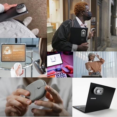 Sleek Pink Magnito Magnetic Wireless Bluetooth Mouse: The Ultimate Travel Companion for Mac, i Pad, Windows & More – Silent Clicks, Compact Design, Effortless Portability & Enhanced Device Compatibility