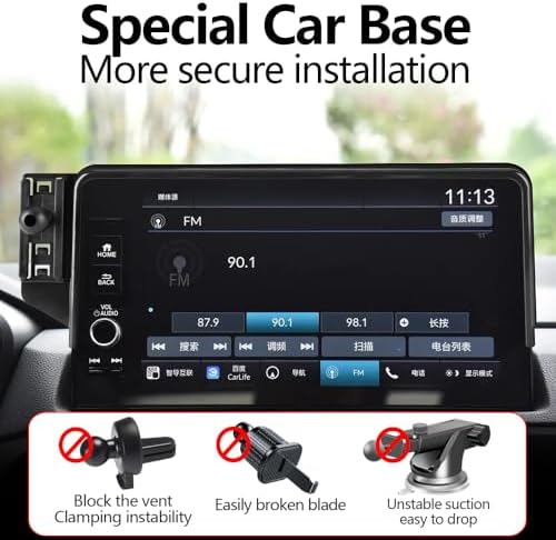 Ultimate Car Phone Holder Mount for Honda CR-V 2023-2026 – Secure 360-Degree Rotation Mobile Device Bracket for Navigation and Safety, Effortless Installation and Stylish Design for Enhanced Driving Experience