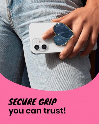 Chic Natural Seashell Heart-Shaped Phone Grip and Stand – Elegant Crème Mobile Accessory for Smartphones and Tablets – Ideal Collapsible Holder for Trendsetters Seeking Style and Functionality – Durable, Portable Design for Effortless Hands-Free Viewing