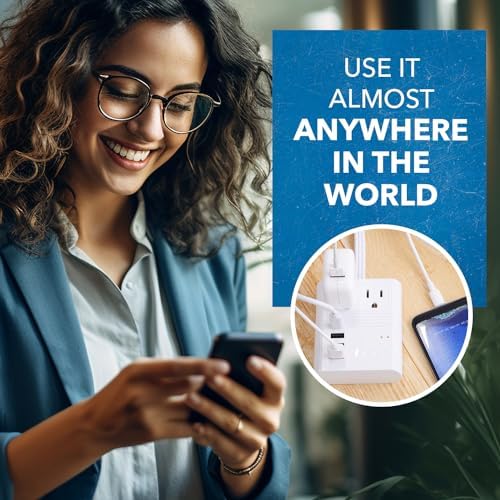 OREI 12-Pack USA to Europe Type E/F Schuko Plug Adapter – Essential Travel Converter for Effortless Device Charging in Germany & France – CE Certified, Compact Power Solution for Mobile Laptops, Phones & Camera Chargers – Ultimate Travel Connectivity Tool for Global Wanderers