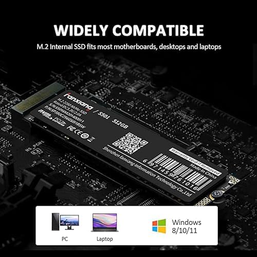 Unleash Unmatched Speed with the S501 512 GB NVMe SSD – High-Performance M.2 2280 Solid State Drive Perfect for Gamers and Professionals | Blazing-Fast Read Speeds Up to 2,150 MB/s & Write Speeds of 1,600 MB/s | Durability Meets Innovation with Enhanced 3 D NAND Technology | Effortless PCIe Gen3 x4 Installation for Seamless Upgrades in Laptops and Desktops | Transform Your Workflow and Gaming Experience Today!