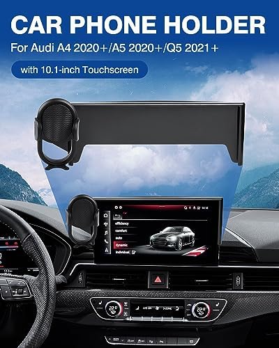 Custom-Fit Car Phone Holder for Audi A4 (2017-2019) & Q5 (2018-2020) – Hands-Free 360° Rotating Mount for 8.3″ Devices – Ultimate Safety & Convenience Accessory for a Modern Driving Experience