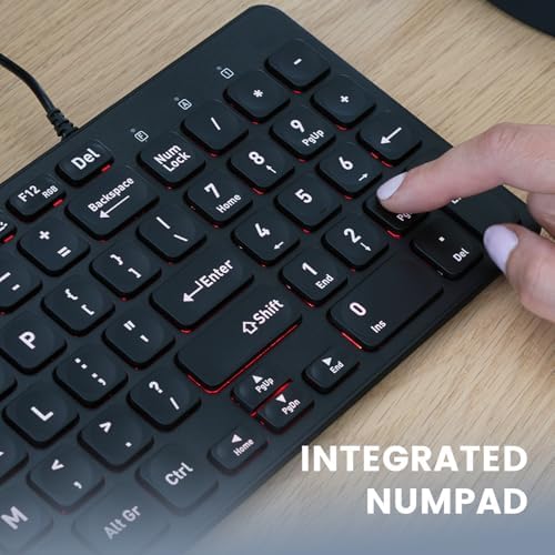 Transform Your Workspace with the Perixx PERIBOARD-215 B US Wired Keyboard – Ultra-Slim Design, Scissor Switch Keys for Silent Precision, Dual USB-A & USB-C Ports for Ultimate Connectivity, Detachable Cable for On-the-Go Convenience, Sleek Black Finish Perfect for Any Aesthetic, Compatible Across Multiple Operating Systems for Versatile Use – Elevate Your Typing Experience Today!