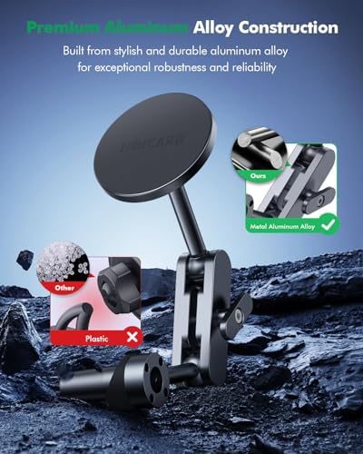 Magnetic Tesla Phone Mount for Model Y & Model 3 – Effortless Door-Install Holder for i Phone 16/15/14/13/12, Enhanced Stability & Compatibility with Mag-Safe Technology, Ideal Tesla Accessories for a Safer Driving Experience