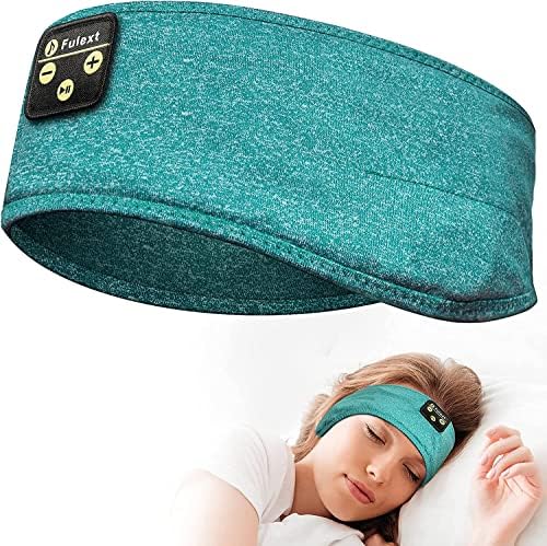 Fulext Bluetooth Sleep Headphones Headband – Ultimate Comfort for Side Sleepers, Thin HD Stereo Sound Quality – Ideal for Insomnia Relief and Travel Convenience – Perfect Gift for Men and Women – Enhanced Compatibility, Long-Lasting Battery Life for All Night Relaxation