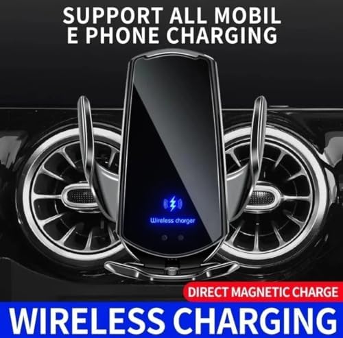 Revolutionary Magnetic Auto Car Mount Wireless Charger – 15 W Infrared Induction Power Station for i Phone, Samsung & Xiaomi – Ultimate Convenience & Enhanced Compatibility for Hands-Free Driving Experience