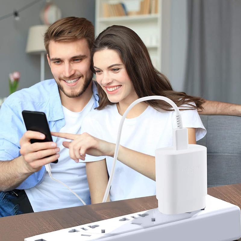 Experience Rapid Charging with Auorld 25 W Super Fast USB-C Charger & 10 FT Type-C Cable for Samsung Galaxy Devices – Ultimate Compatibility for S24, S23, S22, S21, S20, Note10, and Note20 – Portable, Durable, and Safe Power Solution for On-the-Go Use