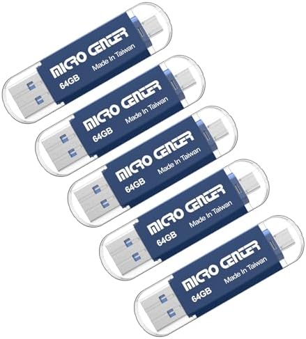 Unlock Ultimate Storage Freedom with the Micro Center 512 GB Super Speed 2-in-1 USB Flash Drive – Dual Connector Type C & Type A for Lightning-Fast Transfers up to 150 MB/s, Perfect for Android Smartphones, Tablets, and PCs – Compact, Durable, and Ready for On-the-Go Data Management!