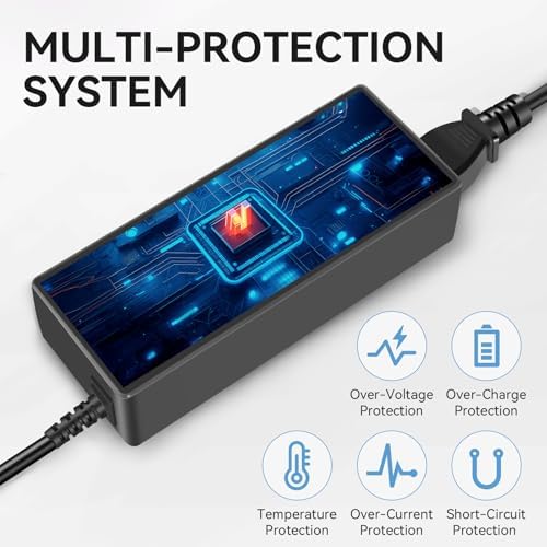 65 W USB-C Charger for Dell Latitude Laptops – Fast Charging, Compact Design, Enhanced Safety Features, Universal Compatibility for All USB-C Devices – Ideal Replacement for Dell 5420, 7400, 5550, and More