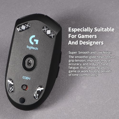 Transform Your Gameplay with immoenuc Glass Mouse Skates for Logitech G502 X Plus & Lightspeed – Ultra-Smooth, Durable Feet Pads for Enhanced Speed and Precision in Gaming Performance!