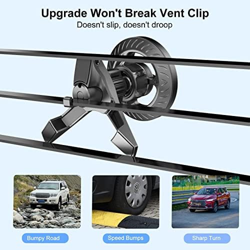 Mag Safe Car Phone Mount – 20 Powerful Super Magnets for Optimal i Phone 12-16 Compatibility – Universal Magnetic Holder with 360-Degree Rotation for Safe Hands-Free Navigation and Easy Installation