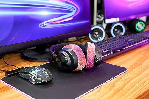 Experience Ultimate Comfort with WC Freeze Nova Pro Wireless Cooling Gel Earpads for Arctis Nova Pro – Exclusive 90’s Black Design, Enhanced Durability & Sound Isolation, Tailored Fit for Gamers Seeking Maximum Performance and Prolonged Play Sessions
