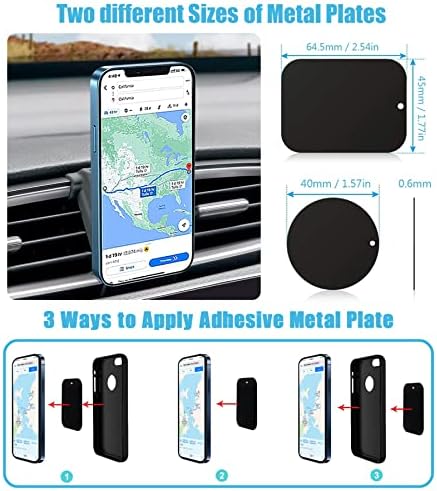 Revolutionary Magnetic Car Phone Holder for Honda CR-V & CR-V Hybrid (2017-2022) – Ultimate Dashboard Mount for Seamless Navigation and Hands-Free Calls, Compatible with All Smartphones Including i Phone & Samsung – Easy Install, Adjustable Viewing Angle, Durable Design for Safe Driving