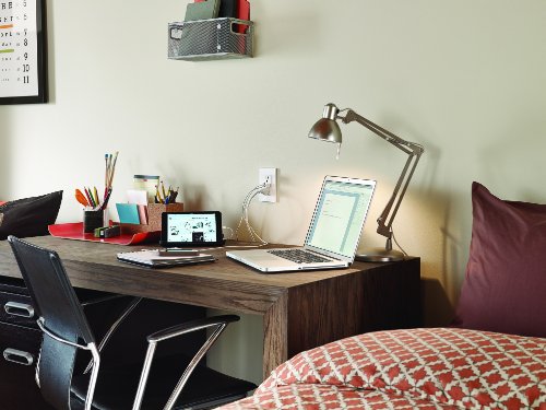 Leviton 60 W In-Wall USB Charger with Dual Type A/Type-C Ports and 20 A Tamper-Resistant Outlet – Fast Charging for Smartphones, Tablets, and Laptops – Modern Light Almond Finish, Ideal for Home and Office Efficiency – Safe, Stylish Power Solution for Tech Enthusiasts
