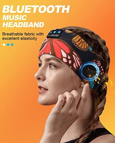 Discover the Ultimate Comfort with LC-dolida’s Bluetooth Sleep Headband – The Perfect Fusion of Relaxation and Functionality for Insomnia Relief and Active Lifestyles – USB-C Rechargeable, Soft Fabric, Ideal for Meditation, Yoga, Travel, and Workouts – Experience Seamless Connectivity with Bluetooth 5.4 and Enjoy High-Quality Sound while Blocking Out Distractions – Lightweight and Breathable Design for All-Night Wear – Elevate Your Sleep and Focus on Wellness with Our Dual-Function Sleep Mask and Headphones – A Thoughtful Gift for Yourself or Loved Ones Seeking Serenity and Comfort in Every Moment.