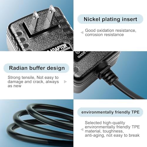 High-Efficiency 12 V 2 A Power Adapter for Fenchilin Hollywood Vanity Mirrors – Reliable AC-DC Charger for Ultimate Makeup Lighting & Compatibility with Hansong DC117-15 Models