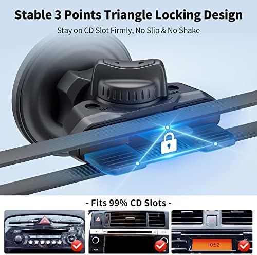 Magnetic Phone Holder for Cars – PROfezzion Suction Cup & Vent Clip Combo for i Phone 16/15/14/13 Pro Max & All Smartphones – Seamless Mag Safe Compatibility & Durable Aluminum Design – Enhanced Grip for Safe Navigation and Hands-Free Calls