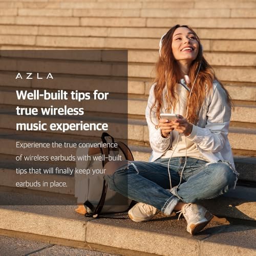 Transform Your Audio Experience with AZLA Sedna Earfit Crystal Standard 2 – Premium Silicone Earbud Tips for Sony WF-1000 XM5, Beats, Sennheiser, Jabra – Ultimate Noise-Canceling Replacement Tips (3 Pair, M-ML-L) – Achieve Unmatched Comfort & Superior Sound Isolation