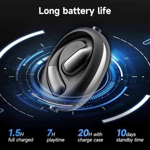 Cutting-Edge AI-Powered Translation Earbuds for Effortless Multilingual Interactions – Bluetooth 5.4 Wireless Connectivity with Instant Translation in 144 Languages – Lightweight, Comfortable Design Perfect for Travel and Global Business Communication – High-Quality Audio for Clear Conversations and Extended Battery Life