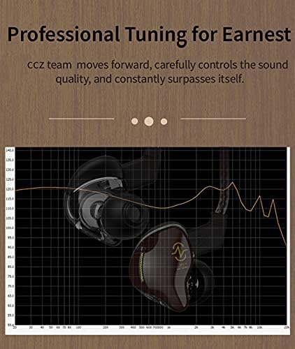 Unleash Your Sound Potential with CCZ Coffee Bean Wired Earbuds – Premium In-Ear Monitors for Musicians and Fitness Enthusiasts, Featuring Hi-Fi Bass and Patented Comfort Eartips – Perfect for Stage Performances, Workouts, and Everyday Listening – Lightweight, Durable Design for Unmatched Audio Quality in Any Setting
