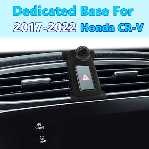 TTMIC 360-Degree Car Phone Holder for Honda CR-V (2017-2022) – Premium Smartphone Mount for Enhanced Navigation and Safety, Effortless Installation, Sleek Auto Interior Accessory
