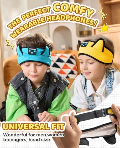 Ultimate Kids Bluetooth Headphones for Safe and Stylish Listening – Versatile Wired Playback Option with Volume Limiting Technology – Durable and Lightweight Design for Travel, School, and Home Use – Adjustable Headband for Customized Comfort – Compatible with Kindle, Tablets, and Cell Phones – Perfect for Boys and Girls